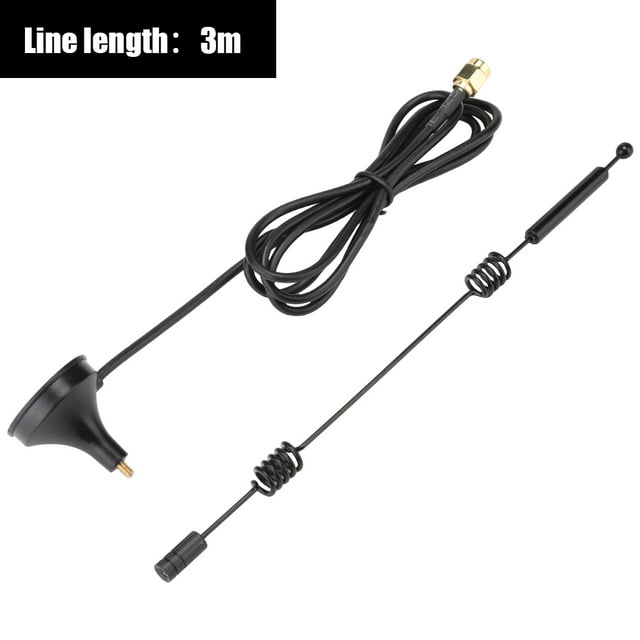 Antena de doble hélice de enrutador WIFI omnidireccional de doble banda 12DBi de alta ganancia 2,4/5GHZ (3 metros)
