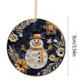 thumbnail image 5 of WKSCLPAI 9cm Round Quilled‑Paper Art Christmas Tree Hanging Ornament, Blue‑Golden Night Themed Xmas Hanging Decor, Style B, 5 of 6