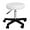 White, variant on WOLEGEDO Adjustable Swivel Stool Chair Hydraulic Rolling Stool for Beauty Salon Massage Spa Medical Tattoo Drafting White