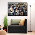 thumbnail image 2 of IDEA4WALL Framed Canvas Wall Art for Living Room, Bedroom La Grenouillere by Pierre-Auguste Renoir Canvas Prints for Modern Home Decoration Ready to Hang, 2 of 4