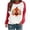 Z1-Red-flash deals today, variant on Womens Sweatshirts Gobble Til You Wobble T-Shirt Crewneck Raglan Long Sleeve Fall Pullover Cute Graphic Sweat Shirts
