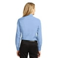 thumbnail image 3 of Port Authority Ladies Long Sleeve Easy Care Shirt-S (Light Blue/Light Stone), 3 of 4
