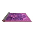 thumbnail image 2 of Ahgly Company Indoor Round Persian Purple Traditional Area Rugs, 3' Round, 2 of 4