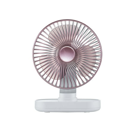 

TUOBARR Summer Savings Shaking Head Fan Mini Desktop Dormitory Electric Fan Usb Small Fan Rechargeable Home Office Empty Mute