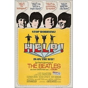 UNEEDYT Help Vintage Movie The Beatles Music 1965 Mccartney Lennon Gem 24" x 0.01" Poster, by HSE USA