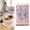 Pink, variant on Islamic Prayer Mat with English & Arabic Guidance, Non-Slip Travel Rug, 50x70cm Extra Thick Portable Sajjadah for Home & Mosque