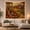 Pumpkins on Hay, variant on Autumn Farm and Pumpkin Landscape Tapestry