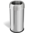 thumbnail image 1 of Halo 16 Gallon Open Top Round Trash Can with Deodorizer, 1 of 1