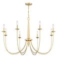 thumbnail image 3 of Stonecrest 8-Light Chandelier in French Gold, 3 of 6