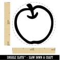thumbnail image 2 of Whole Apple Fruit Self-Inking Rubber Stamp Ink Stamper - Green Ink - Medium 1 Inch, 2 of 7