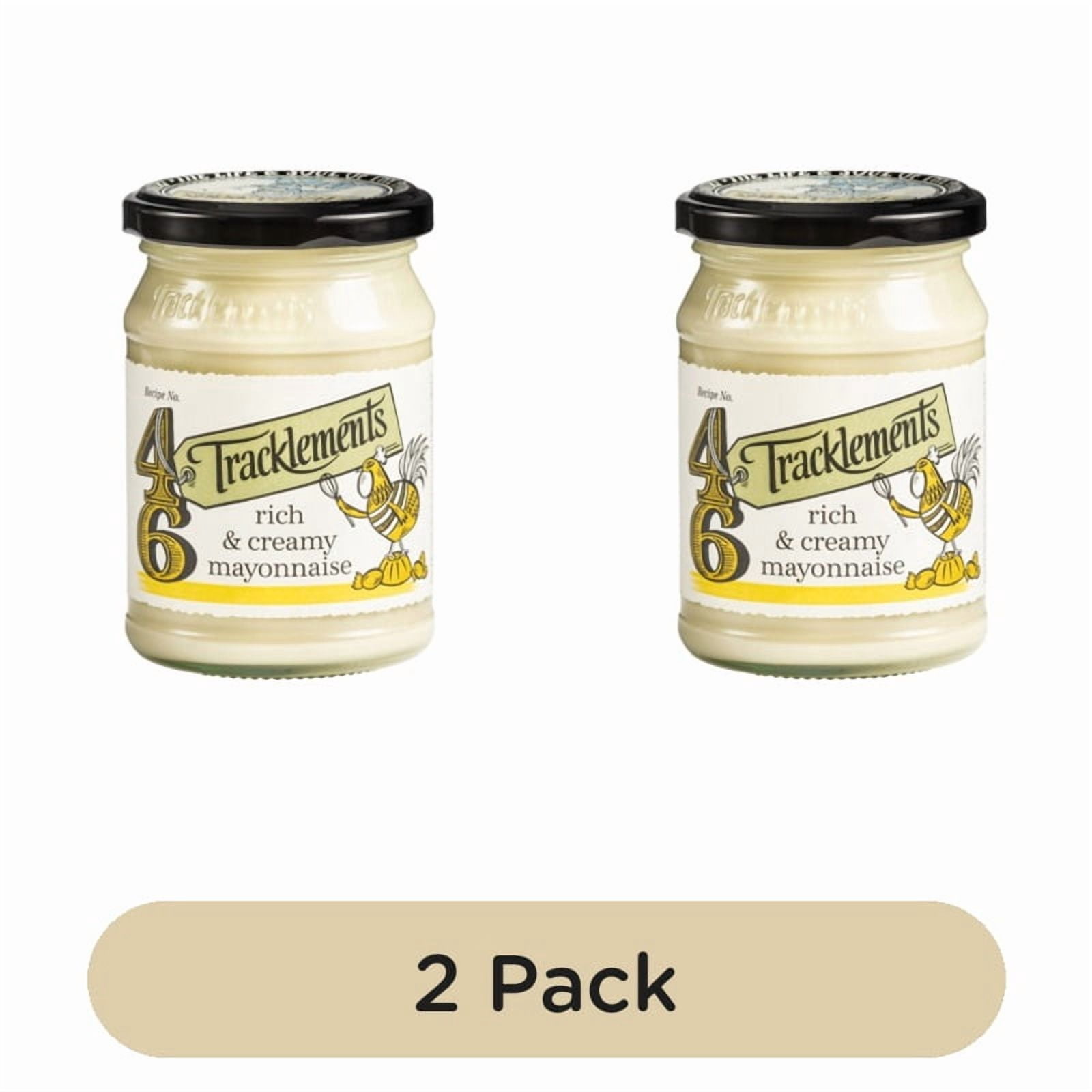 Tracklements Rich & Creamy Mayonnaise 200g, British Import (Pack of 2)
