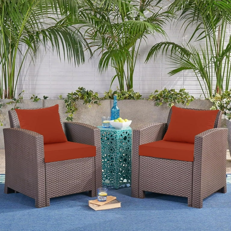 24x24 Inch Outdoor Cushions for Patio Furniture Set of