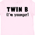 thumbnail image 4 of Inktastic Twin B (i'm Younger) Boys or Girls Toddler T-Shirt, 4 of 5