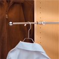 thumbnail image 5 of Rev-a-Shelf Storage Chrome-Finish Metal 14-Inch Pull-Out Clothes Closet Designer Valet Rod (Pack Of 5), 5 of 5