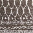 thumbnail image 3 of Addison Reston Boho Trellis Shag Khaki Area Rug, 3 of 8