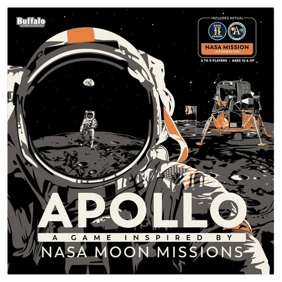 A Game inspired by Nasa Moon Missions Board Game, by Buffalo Games