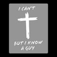 thumbnail image 4 of QHUDLV I Cant, But I Know A Guy Christian Cross Car Weatherproof Sticker,Inspirational Faith Gift Idea for Car, Wall, Window, Vehicle, SUV Window Laptop Trucks Cars,Detachable, 4 of 9