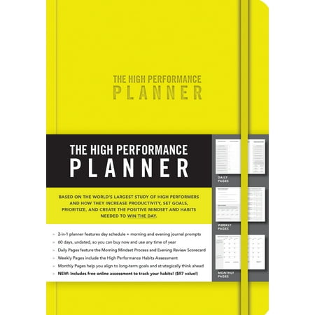 The High Performance Planner Yellow