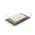 thumbnail image 2 of Versatile Deluxe Clear Acrylic Display Case - Large Rectangle Box 20" x 14" x 6" (A071-C-BDS), 2 of 7