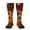 2 Black-2, variant on Tennis Racket In Fire Knee Socks, High Socks Long Stretchy Sock Women Knee High Stocking, Long Socks for Women