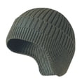 thumbnail image 2 of beishanbush Hats Winter Earflap Knitted Cap Men Warm Womens for Women Hat Knit Baseball Caps Army Green, 2 of 2