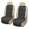 thumbnail image 7 of FOR U DESIGNS Grey Leopard Print 2pcs Car Seat Covers Automotive Seat Cover Diamond Quilted, Non-Slip, Easy to Install, Airbag Compatible, Washable Car Seat Protector for Truck SUVs, 7 of 7