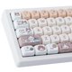 thumbnail image 1 of Keycaps TYRIXKI PBT 143 Keys Lindo gatito con sublimación de tinta, 1 of 7