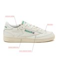 thumbnail image 2 of Zapatillas de tenis Reebok Club C Vintage para Mujer - Chalk 6, 2 of 6
