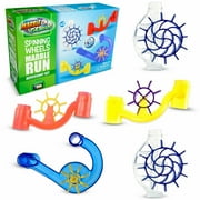 Marble Genius Spinning Wheels Marble Run Accessory Add-On Set (5 Pieces) - Designed to Enhance Your Child’s Problem-Solving Skills While Providing Hours of Fun and Playful Entertainment