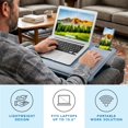 thumbnail image 2 of LapGear Home Office Pro Escritorio para Laptop de 15.6", 2 of 6