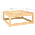thumbnail image 5 of vidaXL 3 Piece Garden Lounge Set with Cushions Solid Wood Pine, 5 of 5