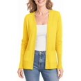 thumbnail image 1 of Urban CoCo Women's Button Down Lightweight Knit Cardigan Sweater with Pockets, 1 of 7