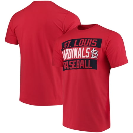 St Louis Cardinals New Era Bars Jersey T Shirt Red Walmart Com