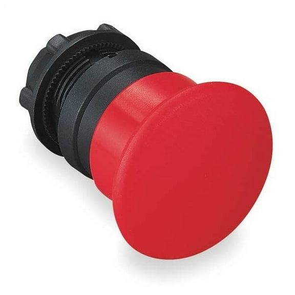 Schneider Electric MushroomHeadPushButton,Red,NonIllum,22mm ZB5AC4