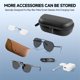 thumbnail image 3 of Estuche rígido TUZTUALA para lentes Ray-Ban Meta Wayfarer negro, 3 of 8