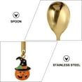 thumbnail image 3 of Miangastore 4pcs Halloween Coffee Spoons Stainless Steel Dessert Teaspoon Tea Sugar Espresso Dessert Stirring Spoons Serving Spoon For Halloween Party Kitchen, 3 of 8