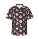 thumbnail image 1 of Fotbe Holiday Gingerbreads Camisa Hawaiana para Hombre Unisex – Camisa Casual de Verano con Botones de Manga Corta de Algodón y Lino,XX-Large, 1 of 7