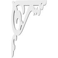 thumbnail image 3 of 5/8"W X 5 1/2"D X 9"H Amber Architectural Grade PVC Bracket, 3 of 4