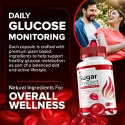 Sugar Protect Capsules – SugarProtect Natural Blend Glycogen Support, 1 Pack, 60 Capsules