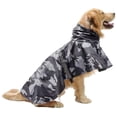 thumbnail image 1 of Reflective dog raincoat with hood ultralight breathable, 1 of 3