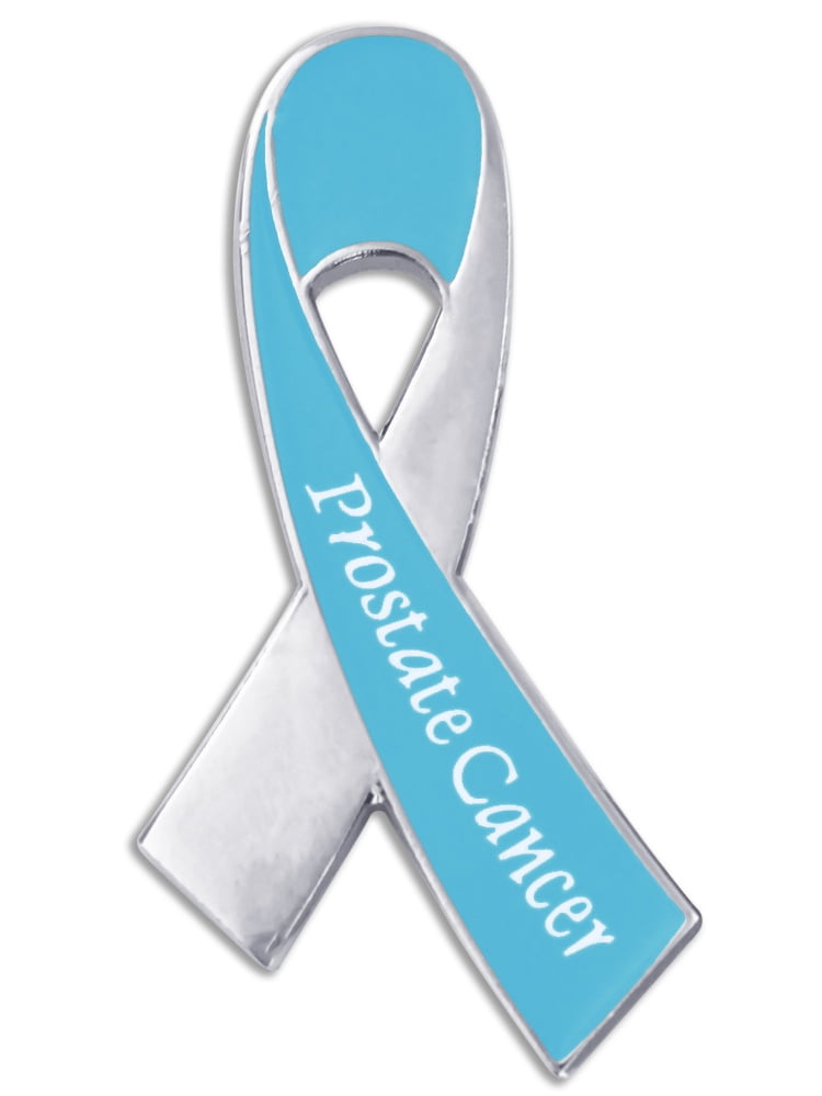 PinMart s Prostate Cancer Awareness Ribbon Enamel Lapel Pin Walmart