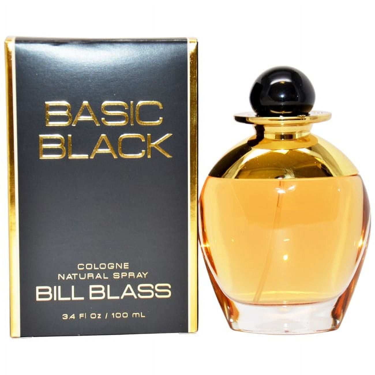 ビンテージ香水　Bill Blass Basic Black Perfume Vintage Bill Blass Basic Black Perfume Splash 1/3 Oz Pure