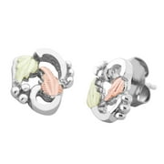 MT. RUSHMORE BLACK HILLS GOLD Sterling Silver Black Hills Gold Traditional Earrings