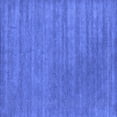 thumbnail image 1 of Ahgly Company Indoor Square Abstract Blue Contemporary Area Rugs, 8' Square, 1 of 4