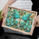 thumbnail image 5 of Plato Cena Con Puntos Diamante Likrtyny Bandeja Comida Maciza Decorativa Mariposa 30*20cm, 5 of 9