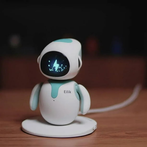 Eilik Robot Mascota Inteligente Azul – Compañero Interactivo Que Habla Y Siente, Con Actualizaciones Constantes Para Niños Y Adultos