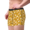 thumbnail image 4 of Daiia Daisies Flowers Men's Underwear Boxer Briefs, Cotton Stretch Moisture-Wicking Underwear-Small, 4 of 9