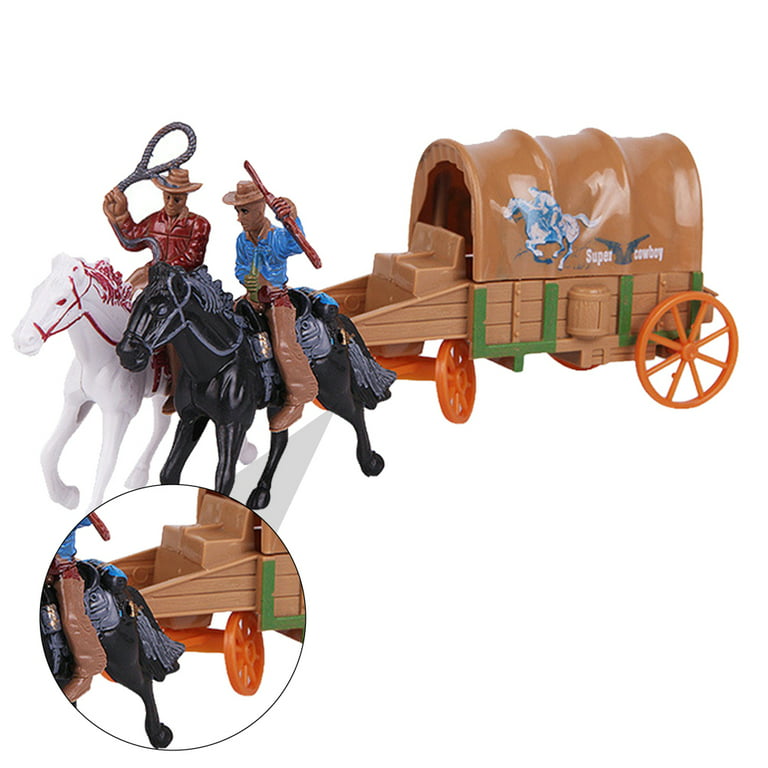 Cowboy Carriage Western Model West Figure Toys Wild Cowboys, 51% OFF