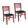 thumbnail image 2 of Beechwood Mountain Venetion Dining Side Chair in Black (Set of 2), 2 of 2