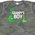 thumbnail image 4 of Inktastic Grampy's Boy Grandson Dinosaur Boys Baby Bodysuit, 4 of 5